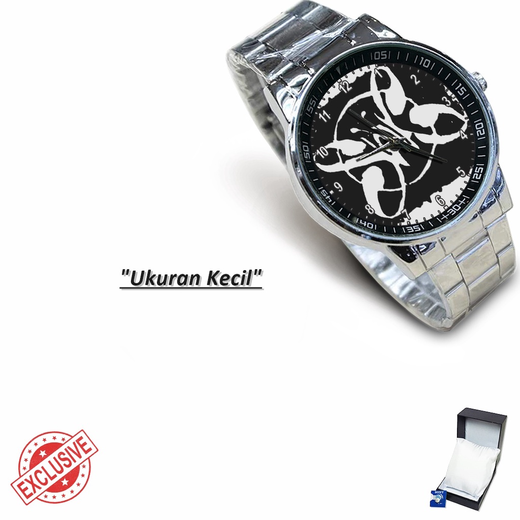 Jam Tangan Rantai Couple SLANK BAND - 2 (Mantul)