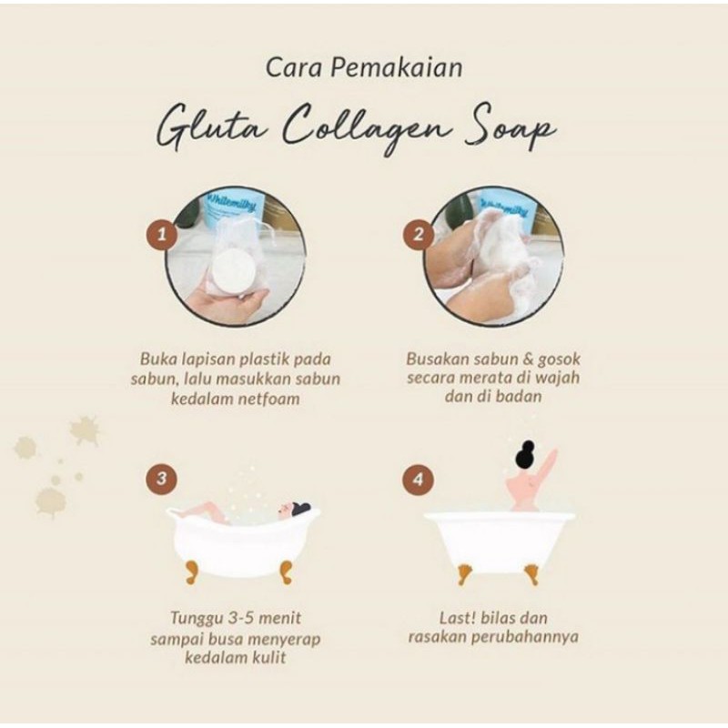 SABUN PEMUTIH GLUTA COLLAGEN SOAP BEAUTETOX 50gram BPOM