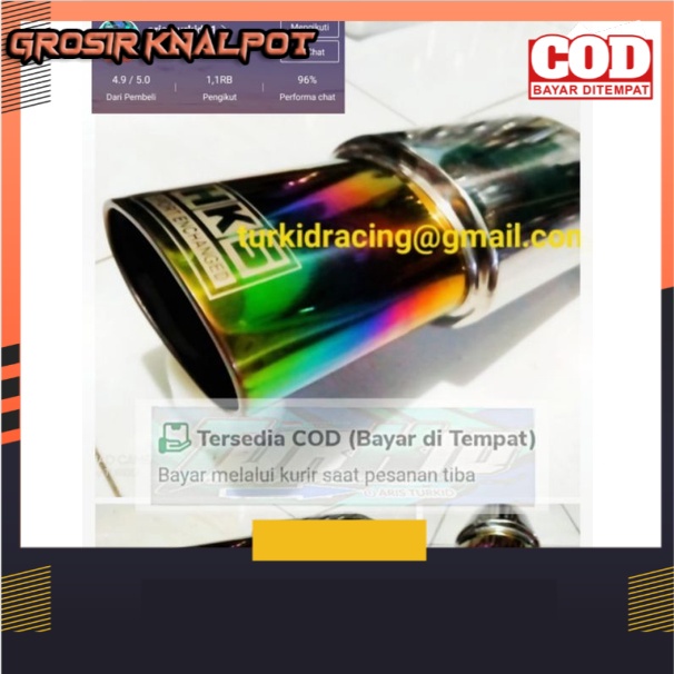 Knalpot Hks Turbo KNALPOT MOBIL RACING HKS OVAL PELANGI