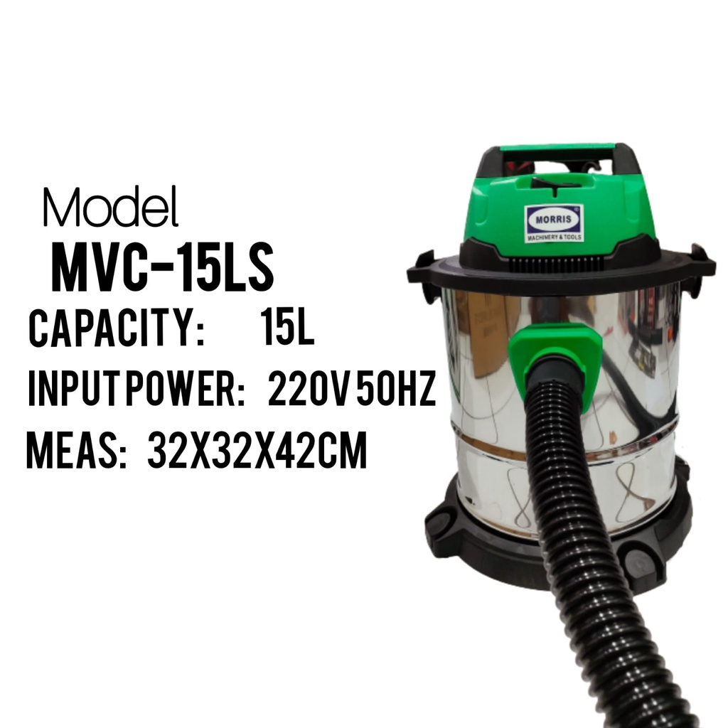 Vacum Cleaner Penyedot Debu MORRIS 15 Liter 700 watt / VACUM CLEANER