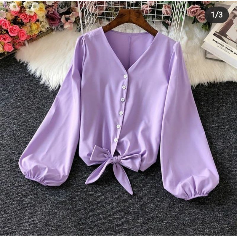 V2 BISA COD⭐N2 BLOUSE VANESA