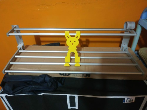 Gantungan Tanpa Paku Gantungan Barang Di Pintu / Sekat Tanpa Paku Motif Rabbit 814