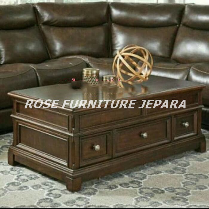 meja tamu bufet laci minimalis jati jepara kursi teras bangku makan
