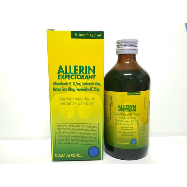 ALLERIN EKSPEKTORAN SIRUP 120 ML