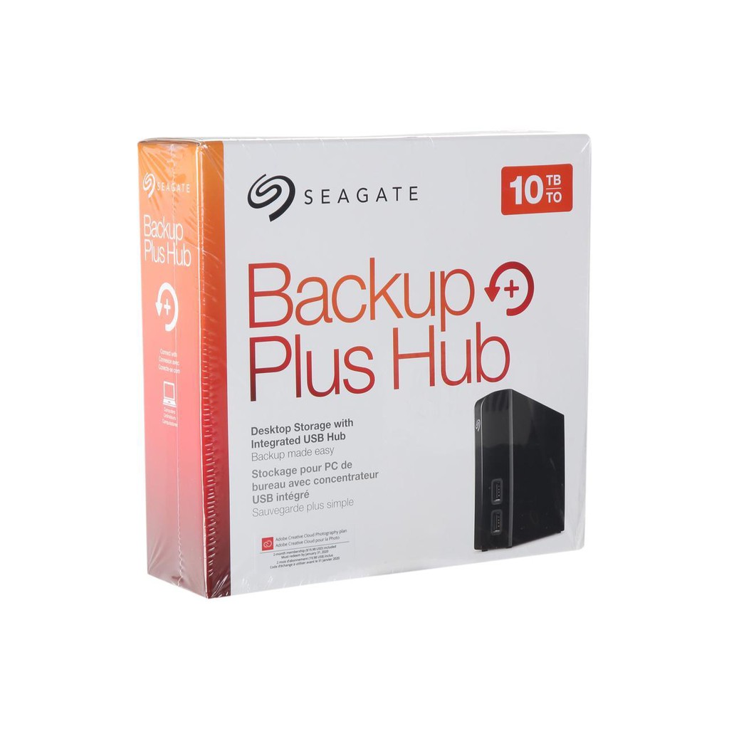 SEAGATE Backup Plus Hub 10TB USB 3.0 External Hard Drive