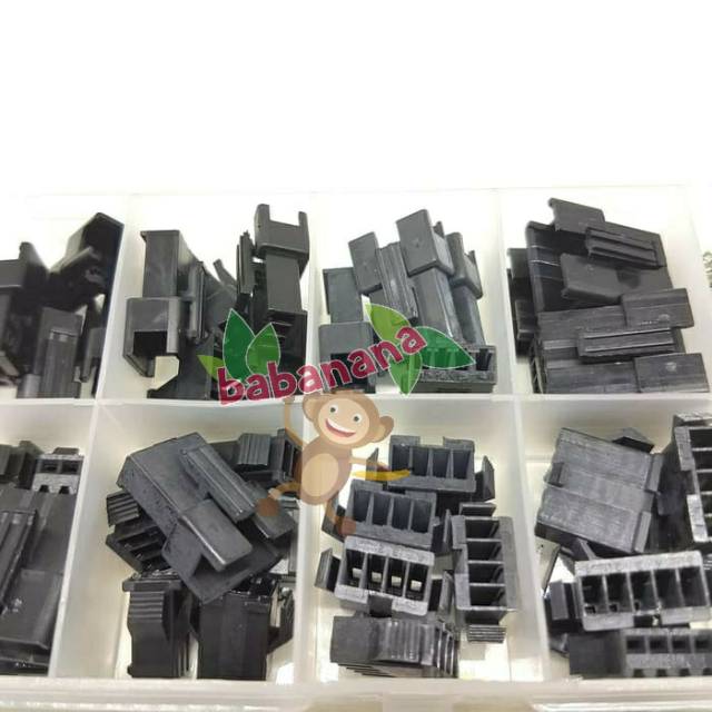 200pcs JST Connector 2-3-4-5 Pin Male Female Wire Terminal Konektor