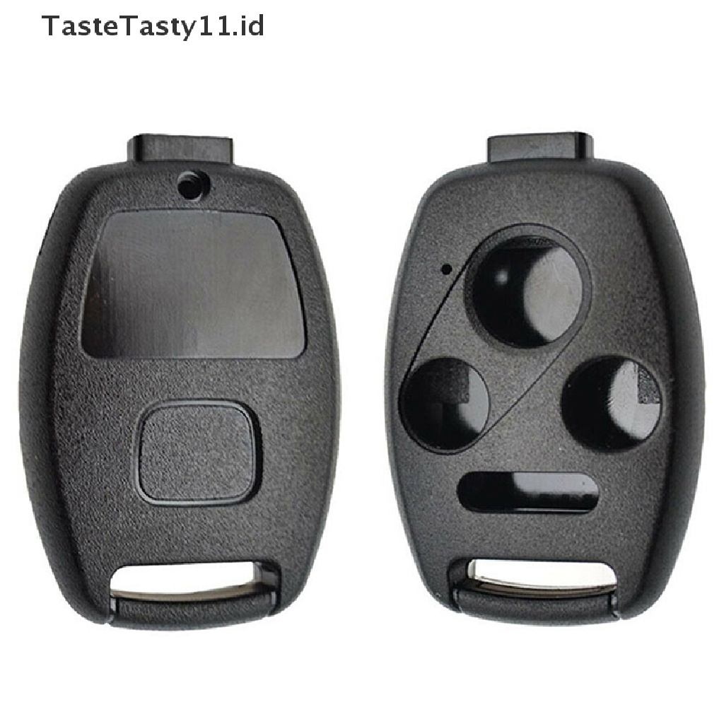 Tastetasty Case Remote Kunci Mobil 2 / 3 / 4 Tombol Pengganti Untuk Accord Civic CR-V