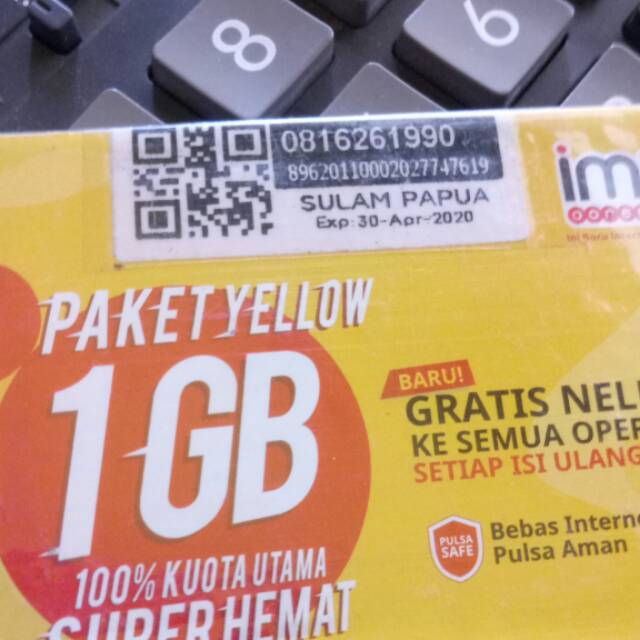 nomer cantik indosat 10 digit tahun 1990