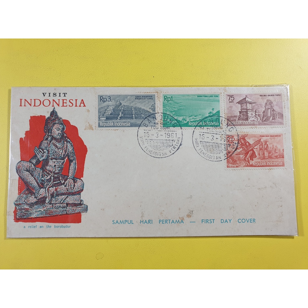 

Perangko SHP Visit Indonesia 1961
