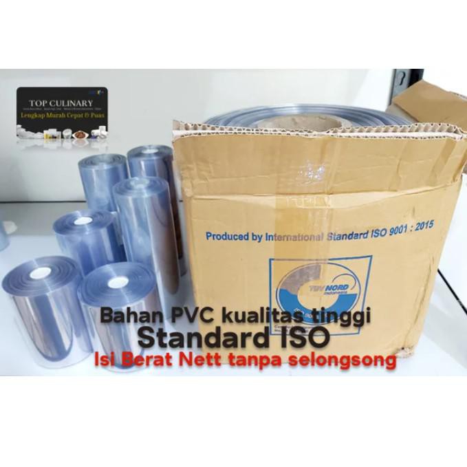

BEST DEAL PLASTIK SEGEL SHRINK PVC 500 GRAM BENING KUALITAS TINGGI STANDARD ISO DISKON !