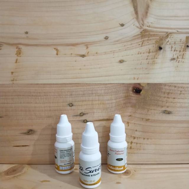 

Pemanis Sweetener Alami Stefia stevia stesweet zero sugar 15ml