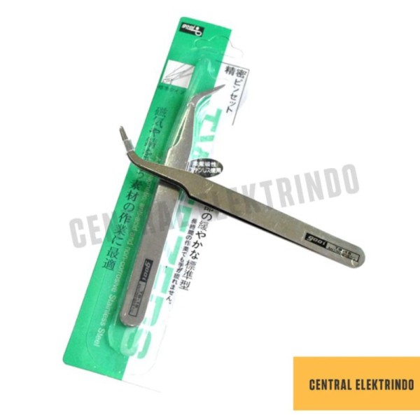 

PINSET GOOI TS15 Pinset Bengkok Pinset Anti Magnetic TS - 15 GOOI Central elektrindo
