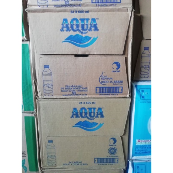 

AQUA Menengah 600ml sedus / Karton isi 24