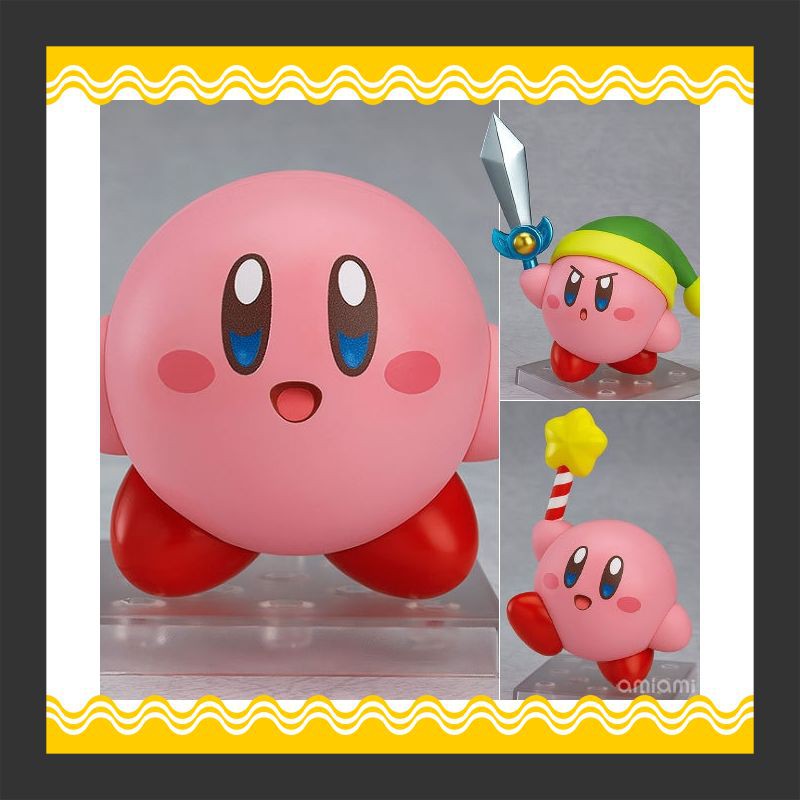 Action Figure Import Huong Anime Gambar 8 Cm Lucu Nendoroid Kirby #544 Dream Land Pvc Acton Model Ko