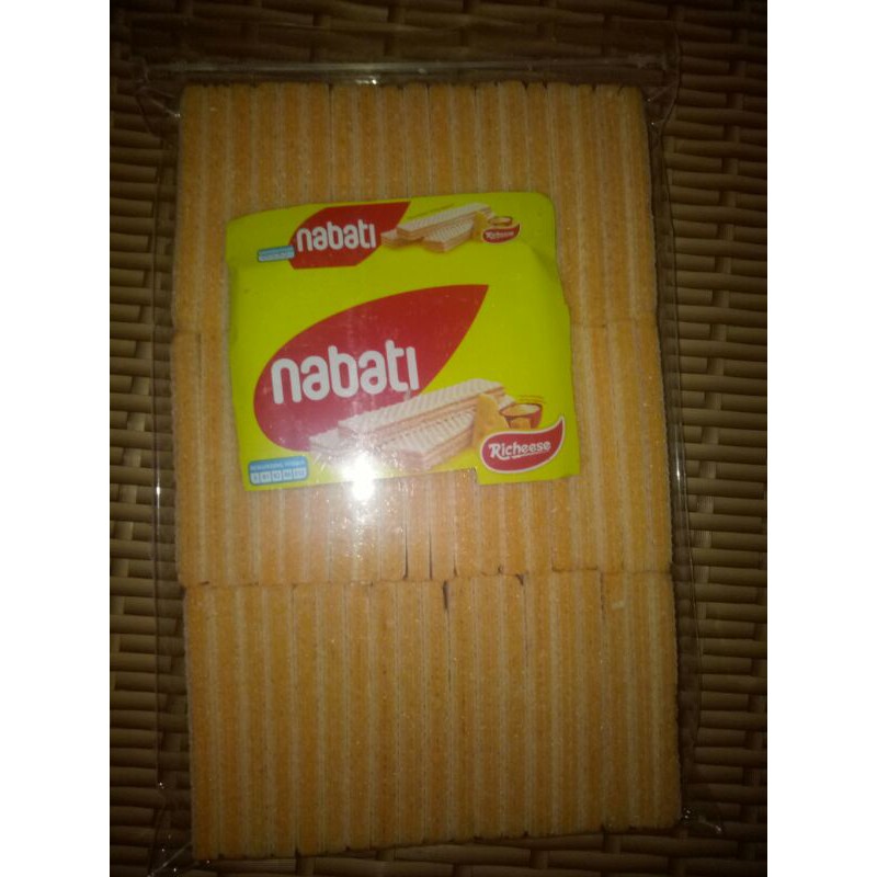 [PROMO] WAFER NABATI KEJU COKLAT PINK LAVA 250GR SNACK RICHEESE