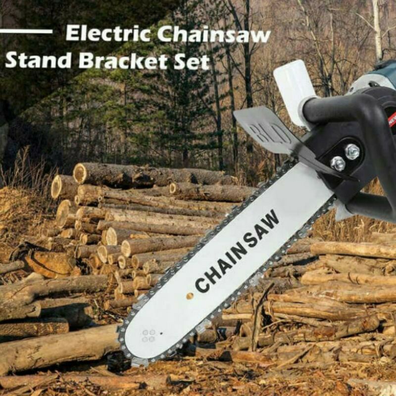 Adapter gerinda ke chainsaw adapter mini chainsaw