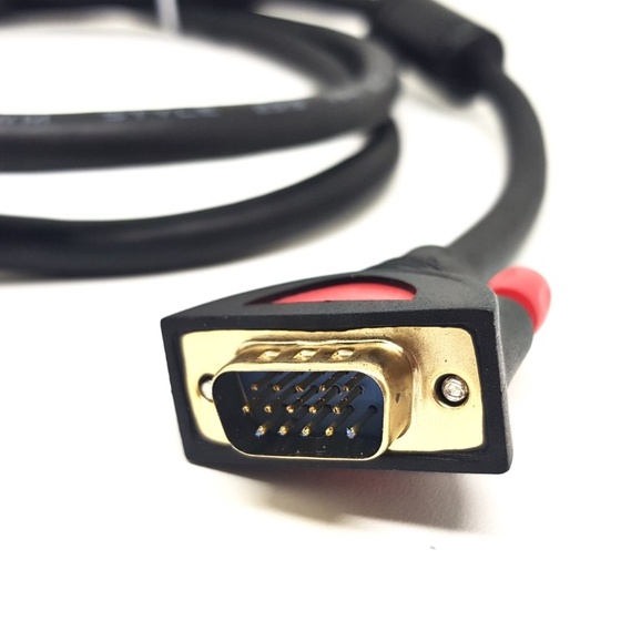 SKU-1070 KABEL VGA 3M 3+9 SUPER HIGH QUALITY GOLD PLATED 3 METER / 3 M