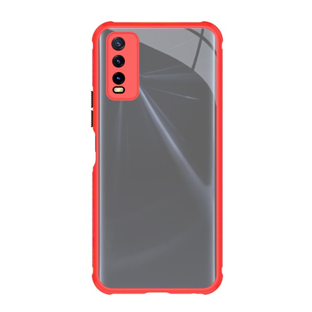 VIVO Y12S Y12S 2021 Y20 Y20S Y20 2021 Y20S G X50 X50 PRO CASE SOFT MIQILIN UME TRANSPARAN HARDCASE FUZE CASING PROTECT CAMERA COVER PELINDUNG KAMERA Y20 S G