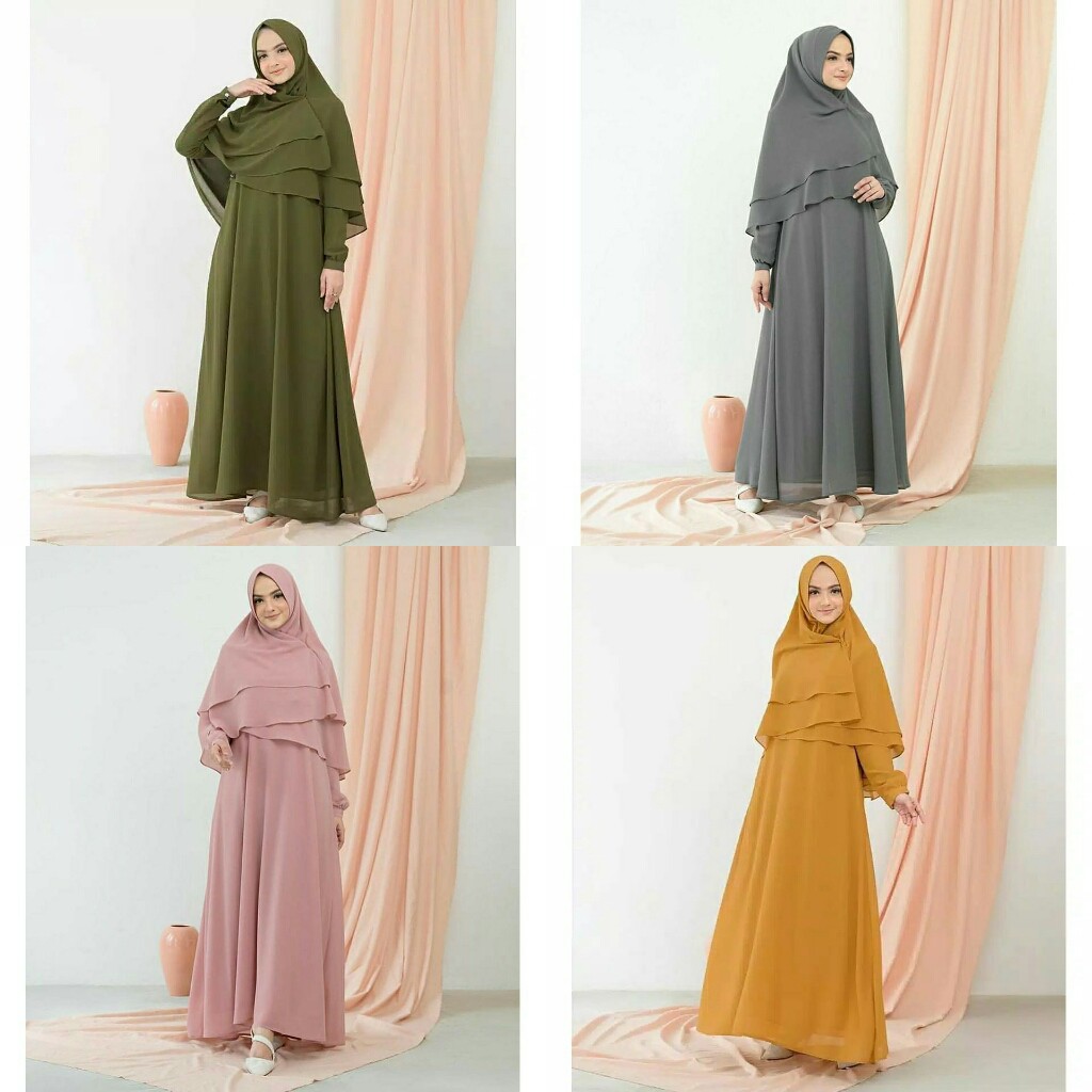 Bisa COD WARDAH SYAR I – Fashion Muslim Gamis murah Dress murah Dress muslim Syar i