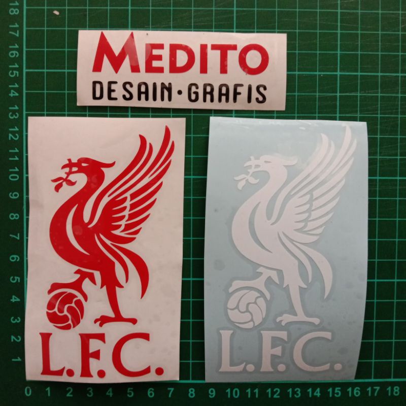 Sticker Cutting Logo Liverpool