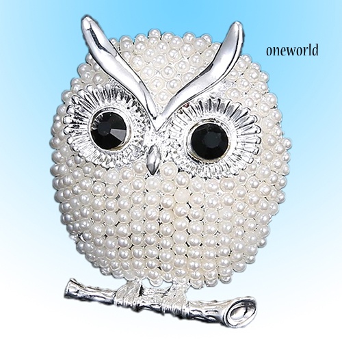 OW@ Hot Lovely Women Owl Animal Brooch Pin Wedding Bridal Brooches Jewelry Xmas Gift