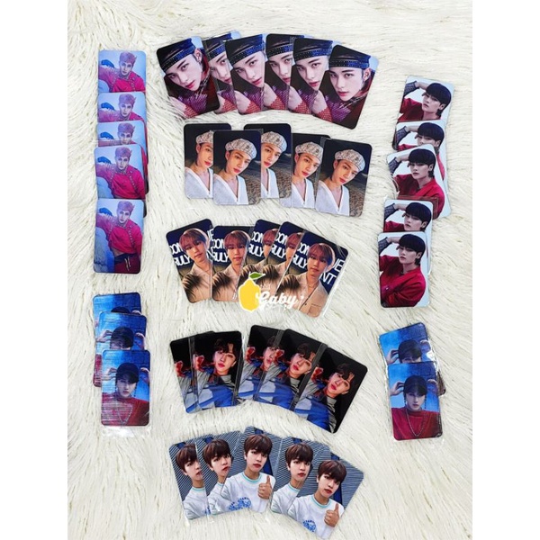 Stray Kids Mecima Benefit POB No Easy Photocard PC Leeknow Hyunjin Bangchan Changbin Seungmin Ayen J