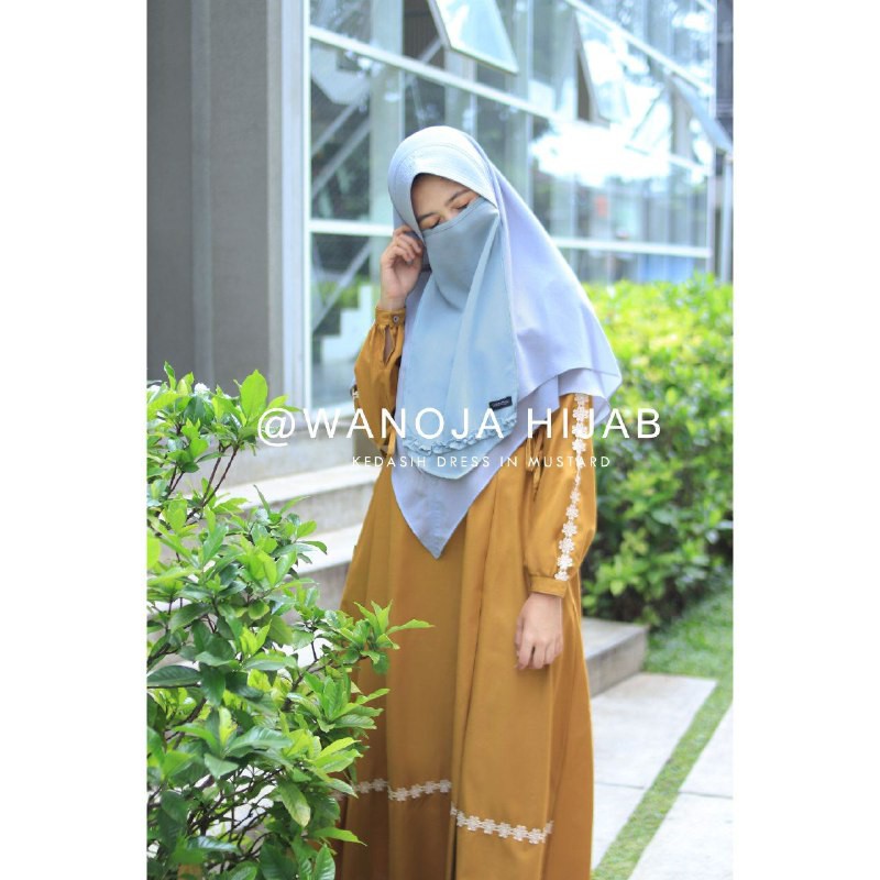 KEDASIH DRESS || Gamis Syai original by WANOJA HIJAB