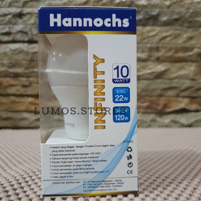 Lampu LED Hannochs 10 Watt INFINITY