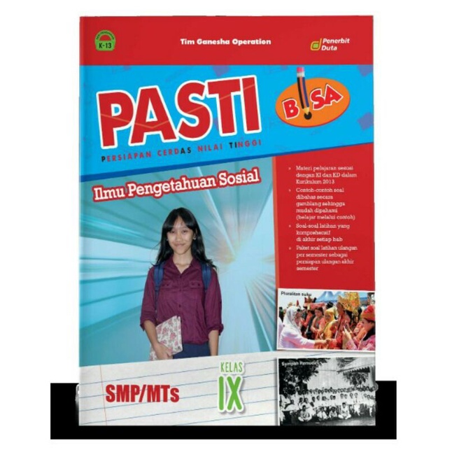 

TERMURAH !!! PASTI BISA: Ilmu Pengetahuan Sosial untuk SMP/MTs Kelas IX