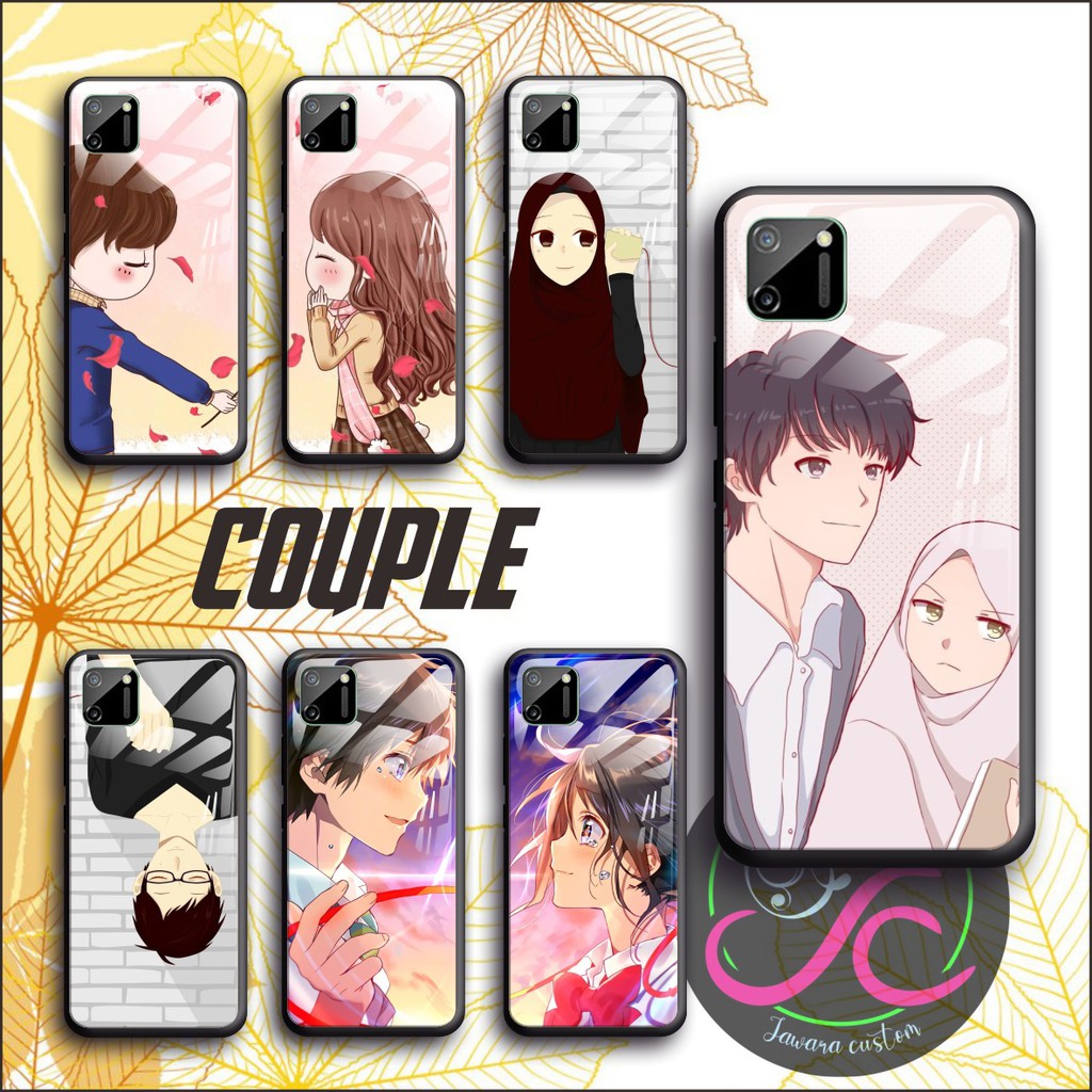 JW Case couple back case glass samsung j2prime j3 j5 a01 a51 a71 a10s a20s a30s a50s a10 a20 a30 a50