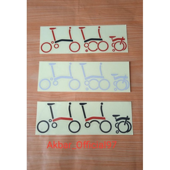 STIKER CUTTING SEPEDA LIPAT
