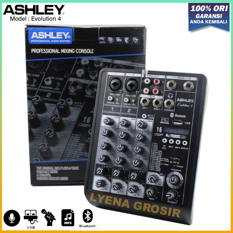 Harga mixer audio 4 channel evolution Terbaru Feb 2026 | BigGo Indonesia