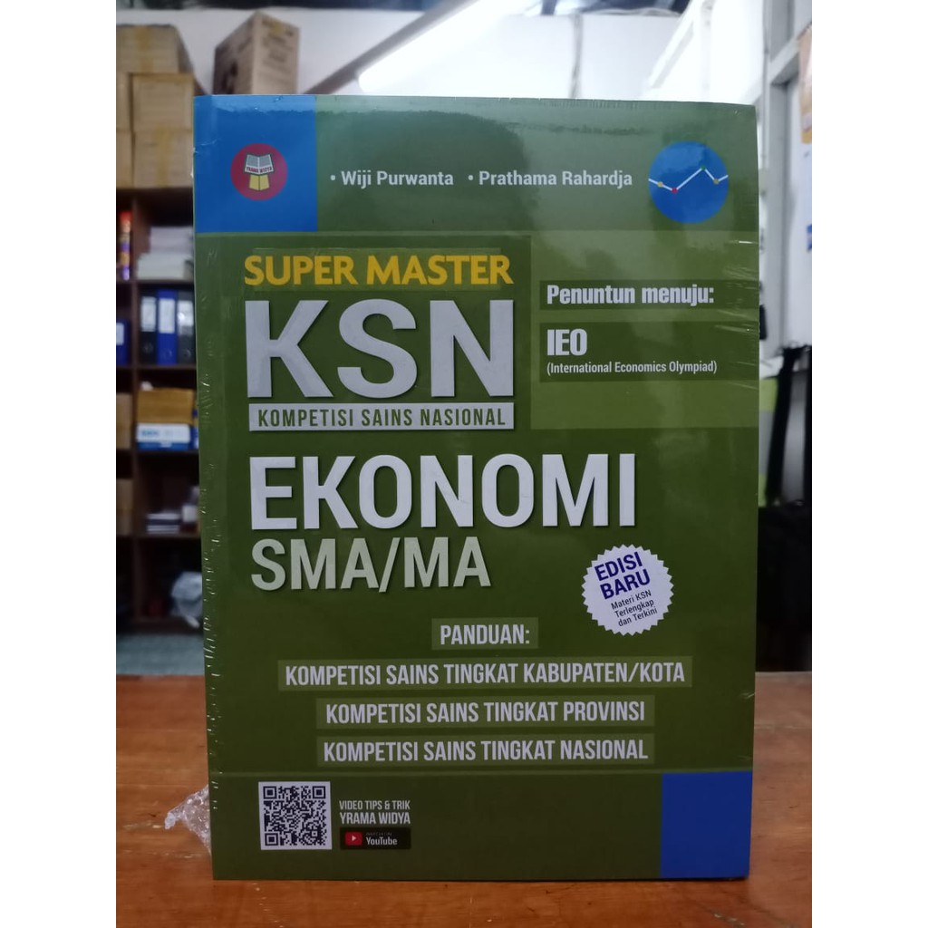 BUKU OSN EKONOMI SMA / SUPER MASTER KSN EKONOMI SMA / OLIMPIADE EKONOMI