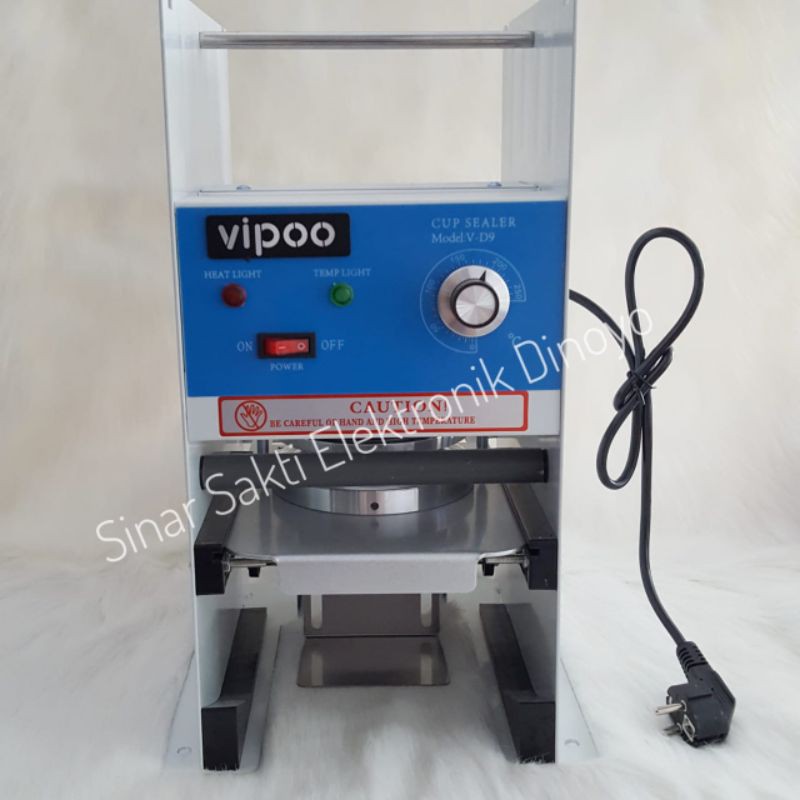 Cup Sealer Machine Vipoo V-D9 / Alat Mesin Penyegel Gelas Minuman 22oz