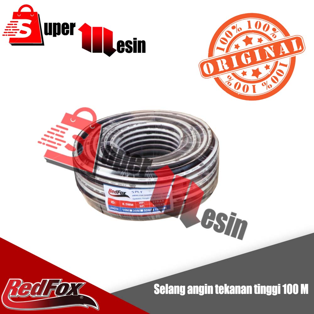 Selang kompresor Angin Tekanan Tinggi 100 Meter