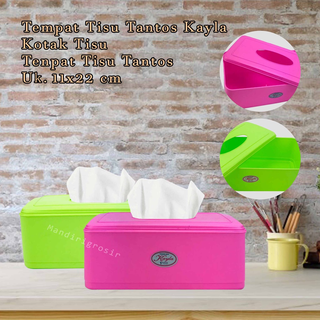 Tempat Tissue Box *Tantos Kayla * Tempat Tisu * 6204