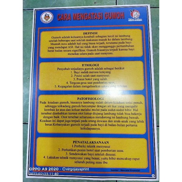 

(72) POSTER CARA MENGATASI GUMOH