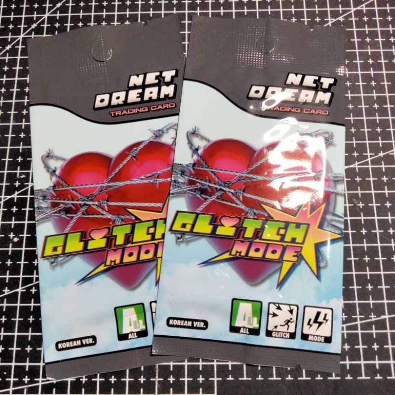 nct dream glitch mode trading card round 1 pop up sealed
