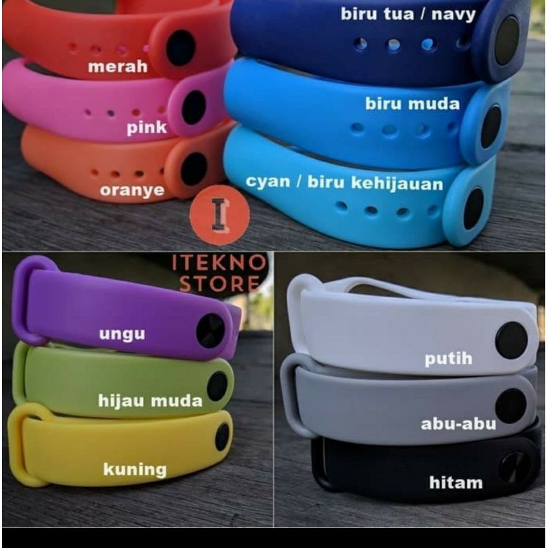 Strap Xiaomi Mi Band 5 &amp; 6 - Replacement Silicone Miband 6 5 Mi Smart Band 6 &amp; 5