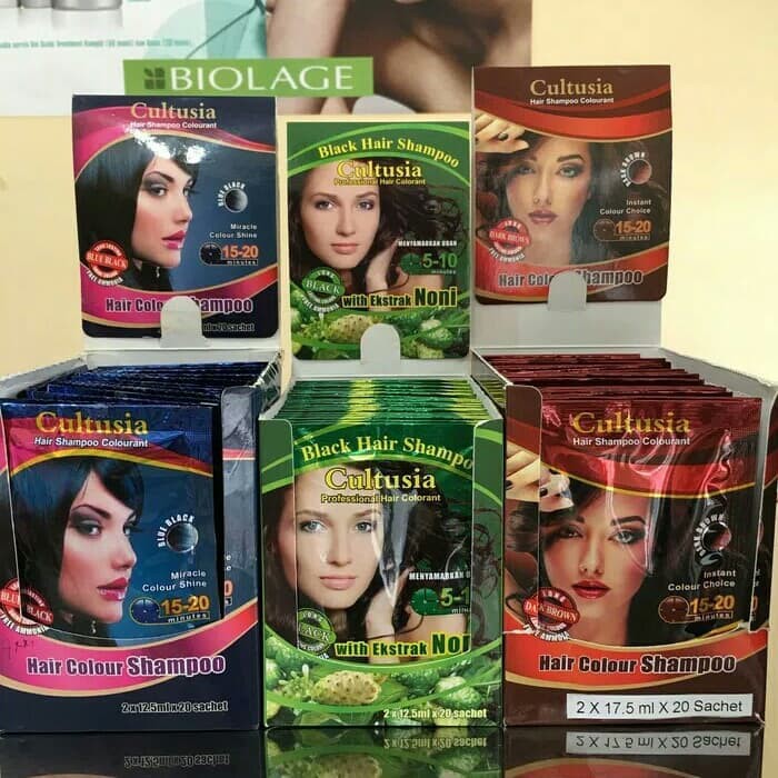 Cultusia Hair Colour Shampoo