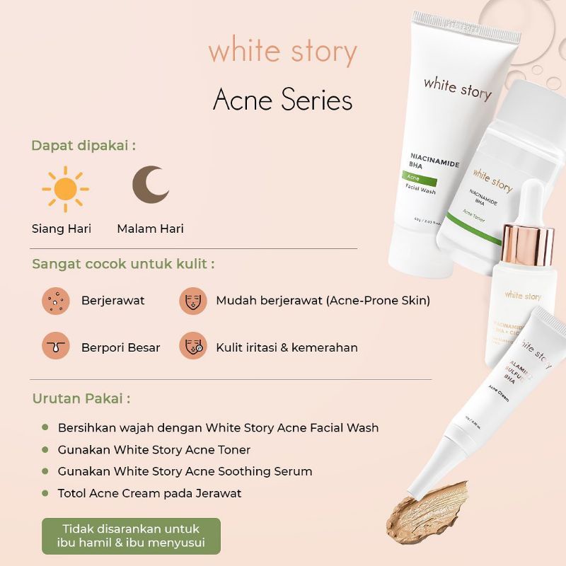 [FREE GIFT] Whitestory Original Skincare BPOM