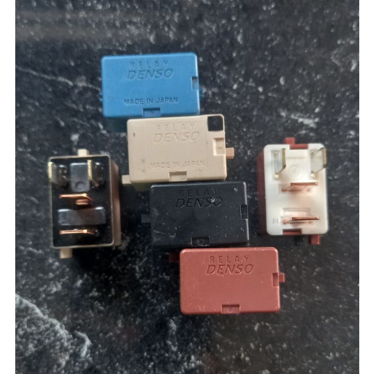 Relay Elektrik 12v Toyota Daihatsu Merk Omron/Mitsuba/Denso