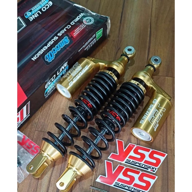 shock yss gsries pcx 150 black/gold