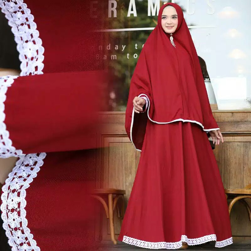 Gamis ADEEVA Syari/ Gamis Polos