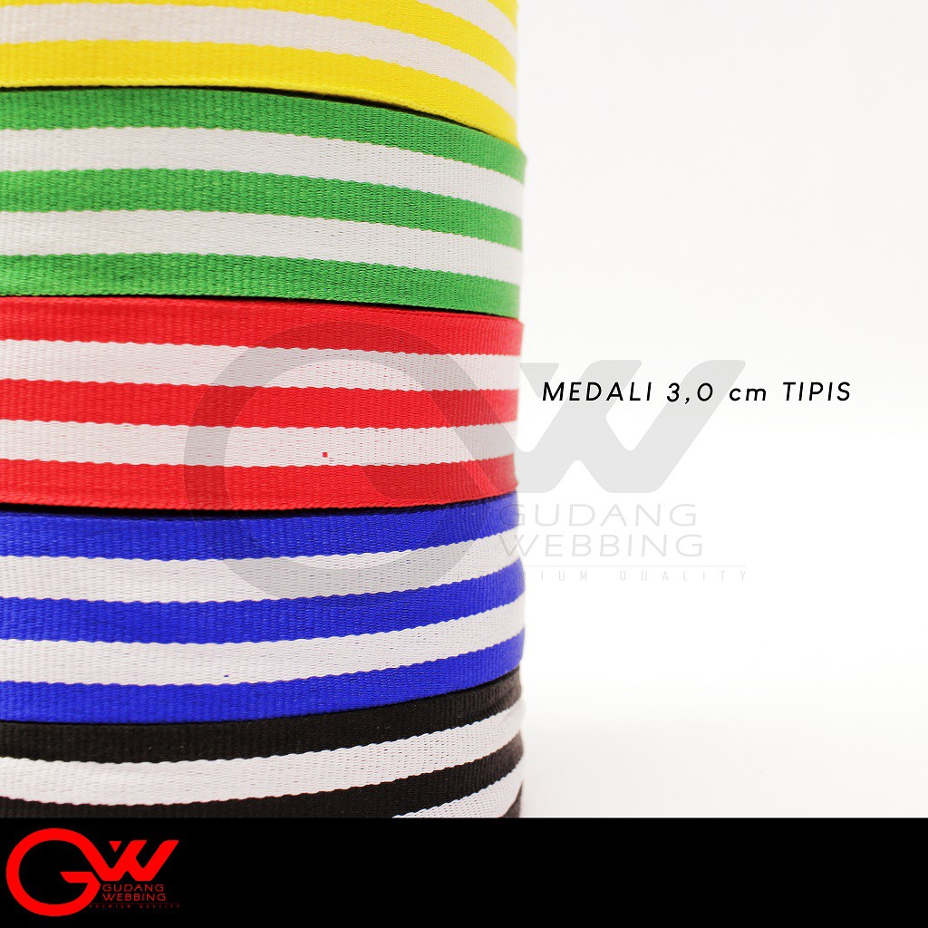 

RB Pita Medali / Tali Medali / Medali 3,0 cm tipis