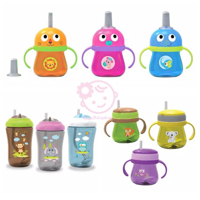 Baby Safe Botol Susu Bayi Sedotan AP007 125ml / JP019 250ml / FS405 300ml / SK019 270ml