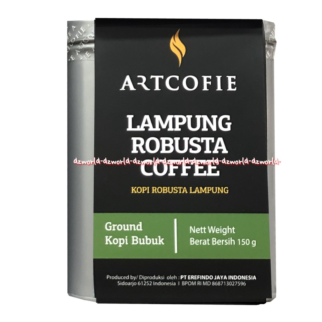 Artcofie Lampung Coffee 150 gr Kaleng kopi khas Lampung ArtCoffee Art Kopi Cofie