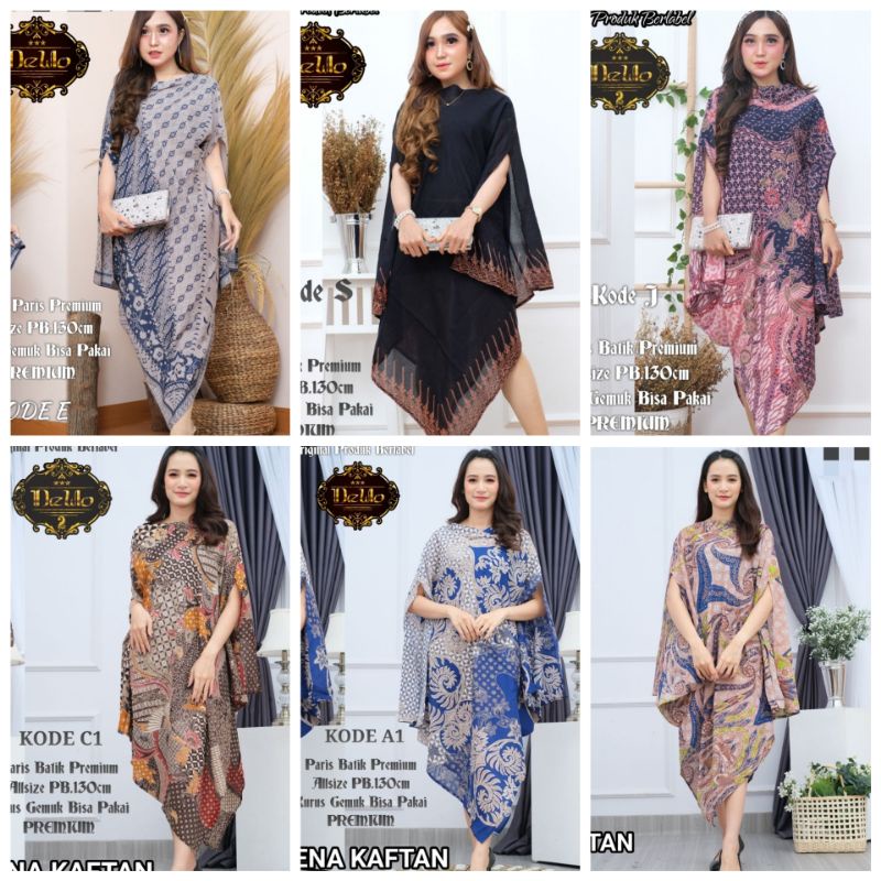 KAFTAN BATIK ASIMETRIS NEENA