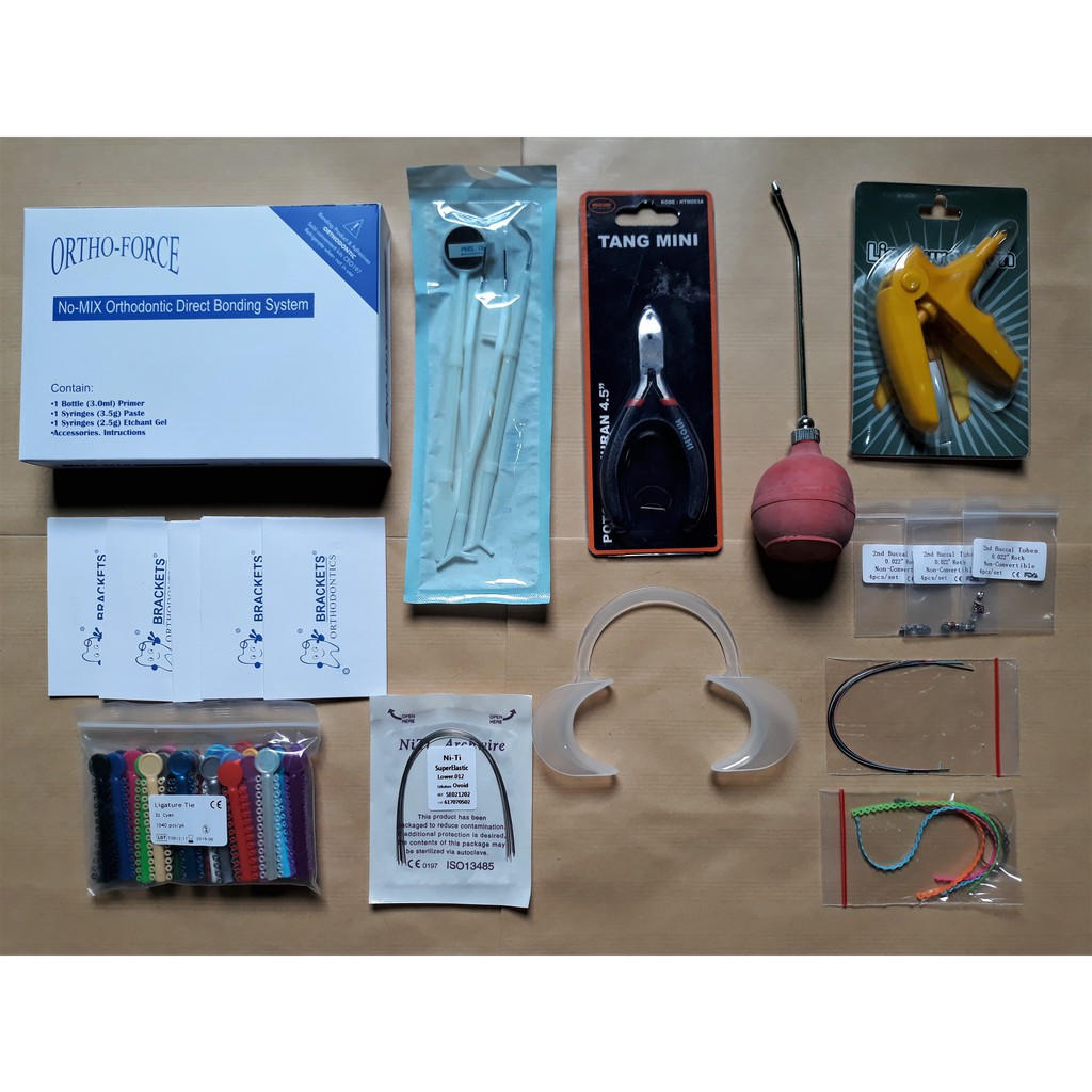 PAKET PASANG BEHEL LEM ORTHOFORCE MINI ALAT PASANG BEHEL LENGKAP