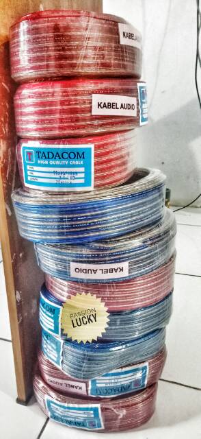 TERMURAH KABEL TRANSPARAN 2X30 20METER